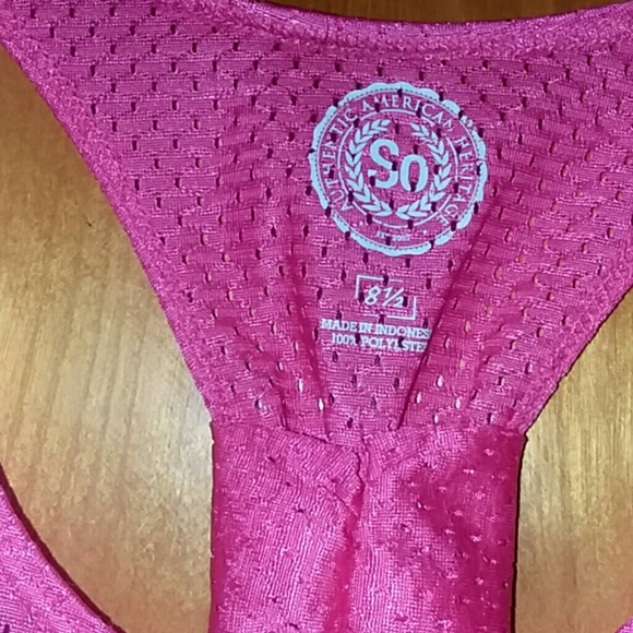 Girl's Racerback Mesh Tank - Picture 3 of 4